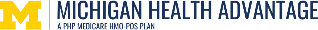 Michigan Health Advantage - A PHP Medicare HMO-POS Plan logo