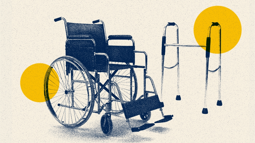 wheelchair walker image