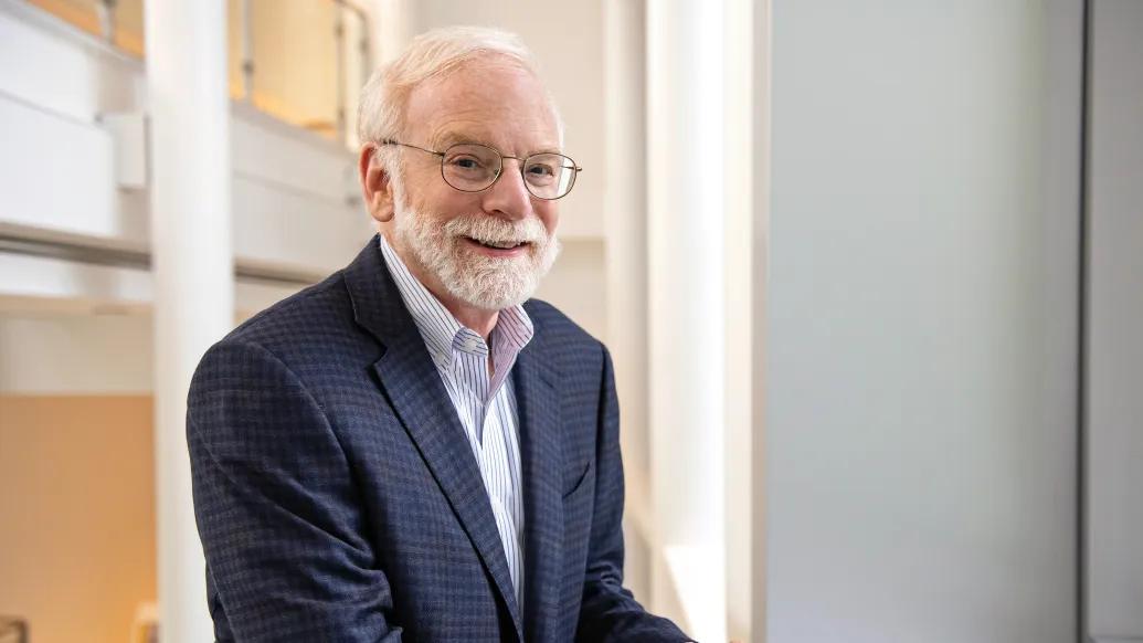 Portrait of Max Wicha, founding director of Rogel Cancer Center