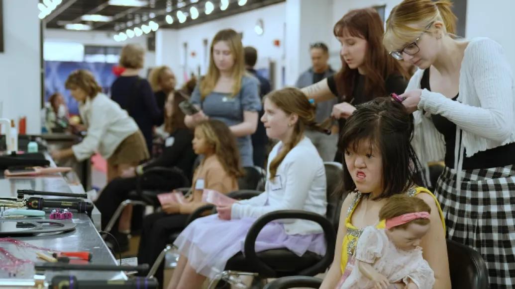 Kids from craniofacial program enjoy Glamour Day experience