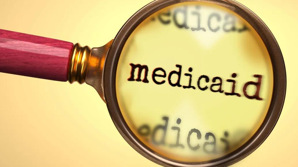 Medicaid magnifying glass 