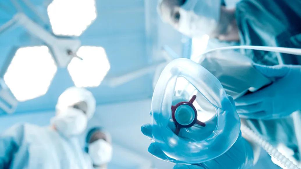 anesthesia gas mask surgery surgeons