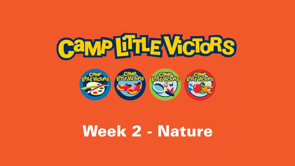 camp little victors orange logo