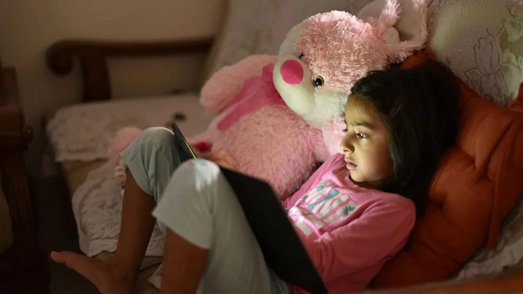 Girl gaming image