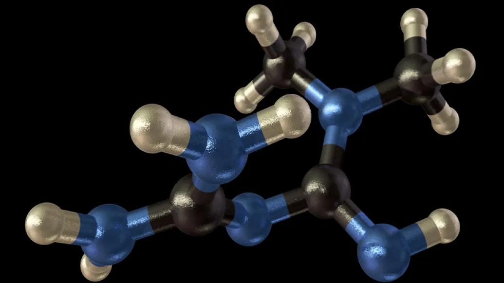  Metformin Molecular Model