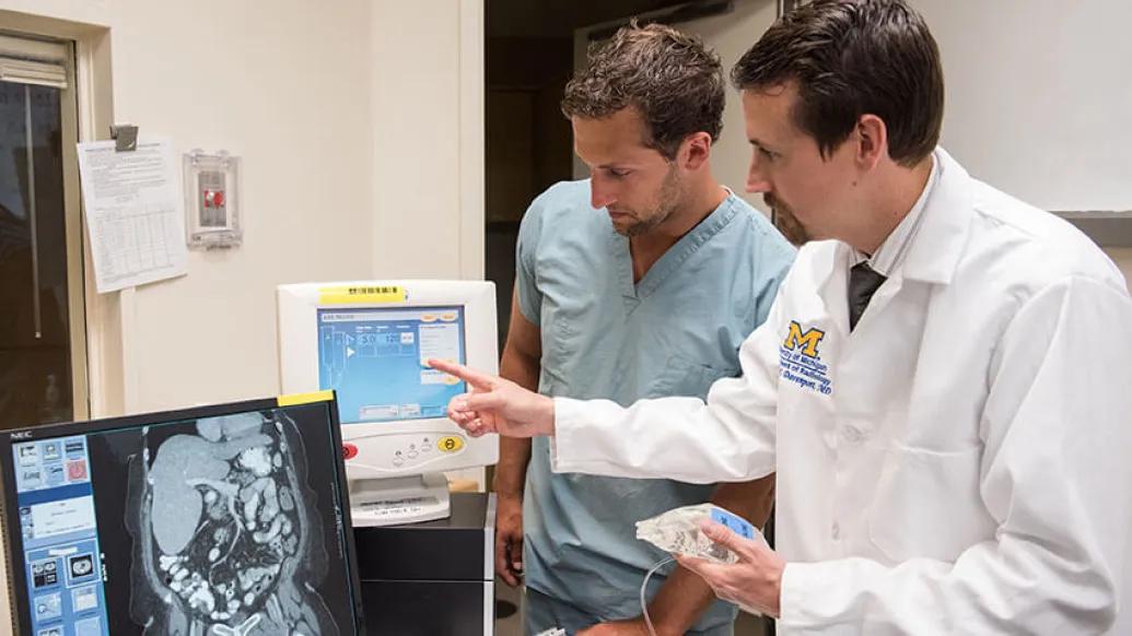 Radiology providers looking at X-ray pointing