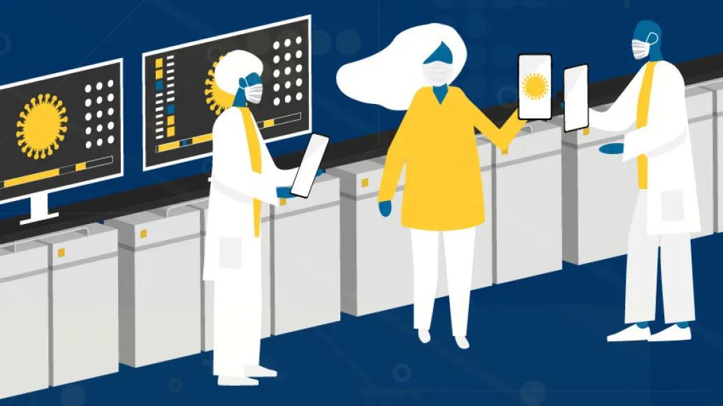 Research technologies for COVID-19 with masks