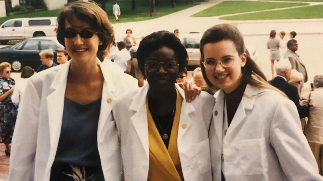 Susan Moore White Coat