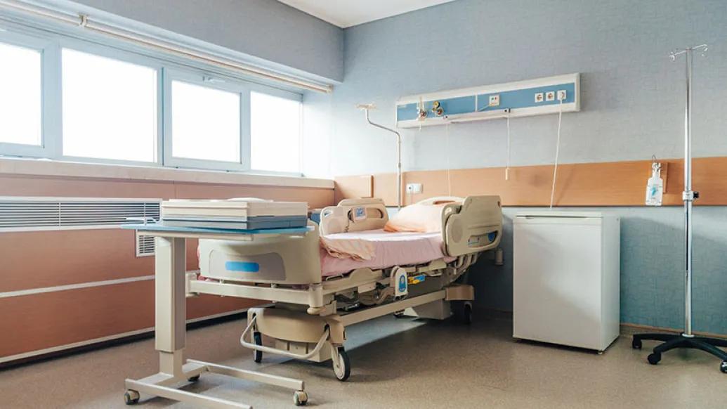empty hospital room
