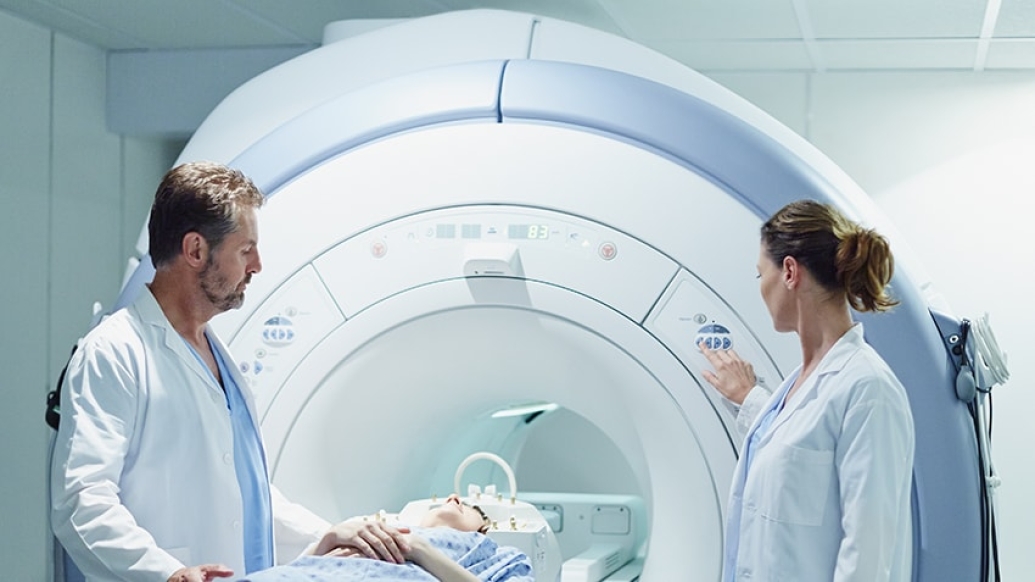 photo of an MRI