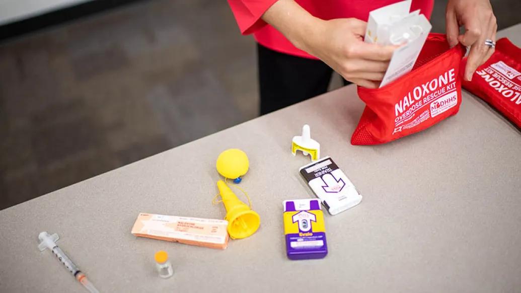Naloxone in a bag