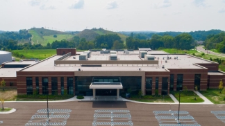 Aerial view of the Brighton Center for Specialty Care