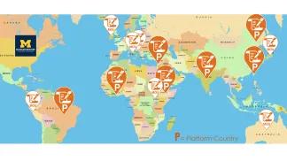 map of global reach locations