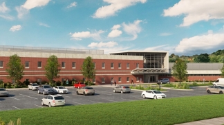Exterior shot of the West Ann Arbor Health Center
