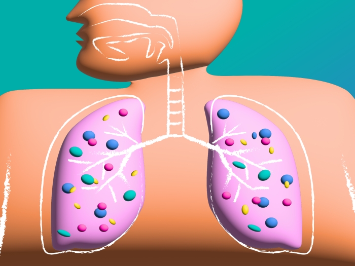 Obese BMI Microbiome Lung Airways