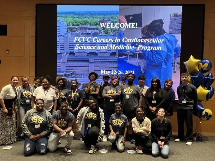 Cody High School Students at Michigan Medicine