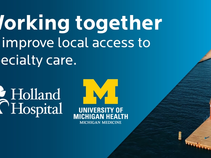Holland Hospital, University of Michigan Health announce strategic alliance