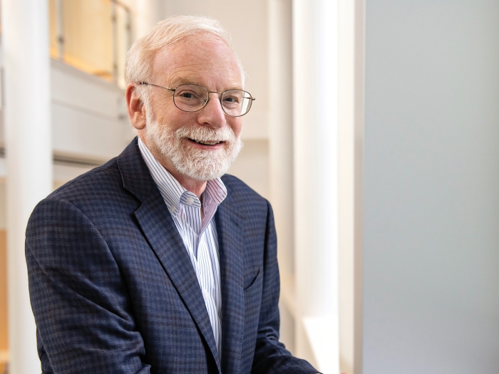 Portrait of Max Wicha, founding director of Rogel Cancer Center