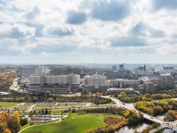 Medical Campus aerial picture