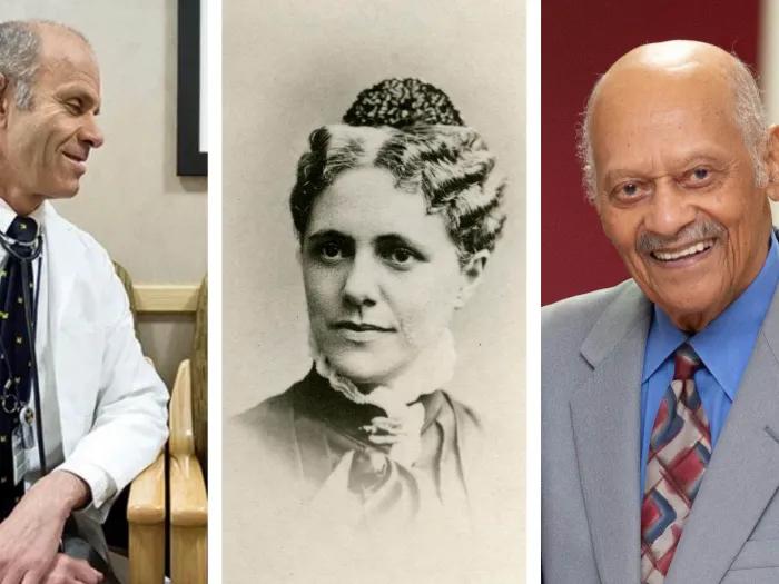 Left to right: Philip Zazove, Amanda Sanford Hickey, and James Curtis