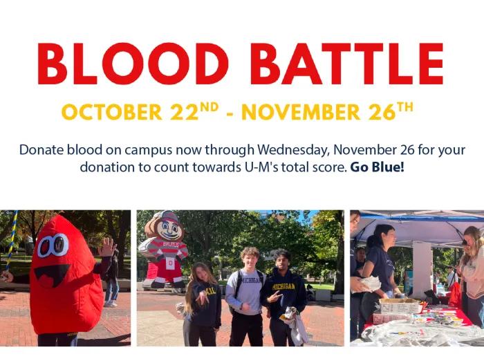 Blood Battle runs from October 22nd to November 26th