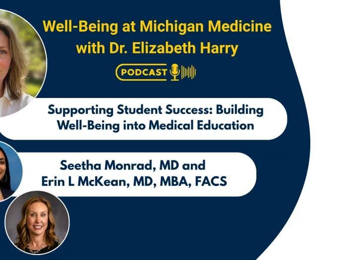 Podcast: Supporting Student Success: Building Well-Being into Medical Education