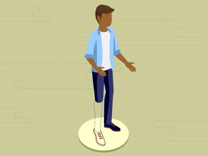 Person standing