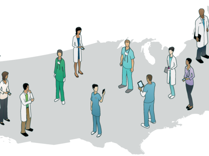 doctors on american map