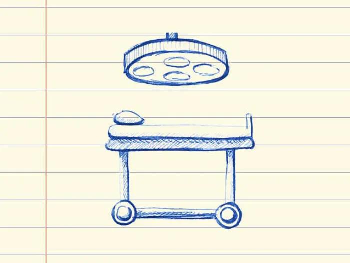Lab notes or surgery
