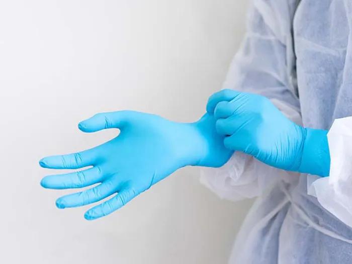Nurse with PPE