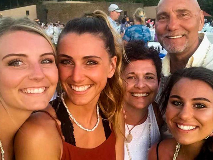 Paul and his family on Hawaii vacation