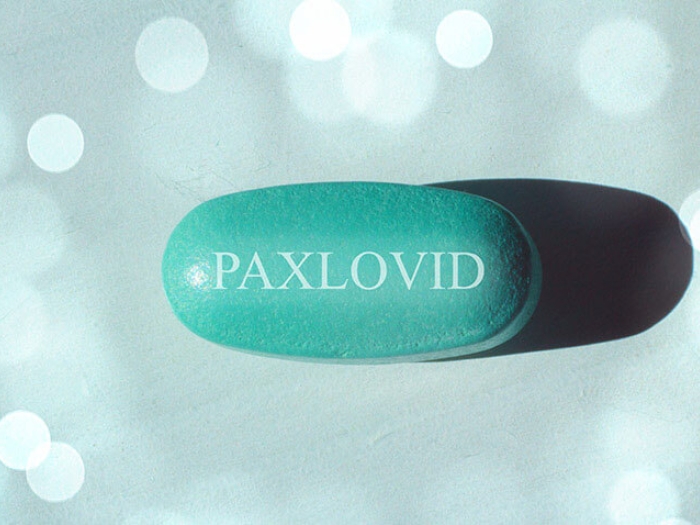 Paxlovid pill green Covid medicine