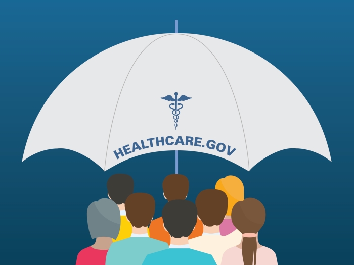 A group of people under the ACA&#039;s healthcare.gov umbrella