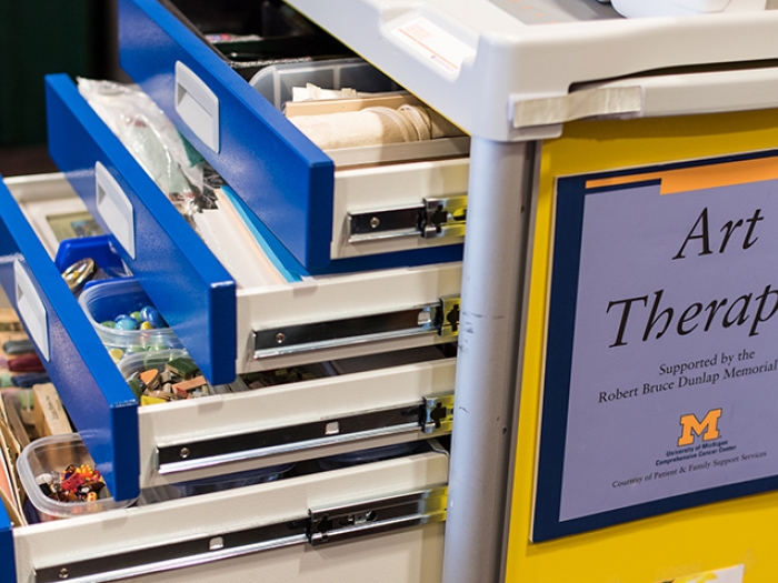 University of Michigan art therapy supplies