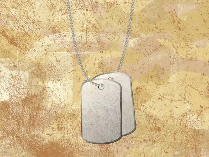 Military dog tags