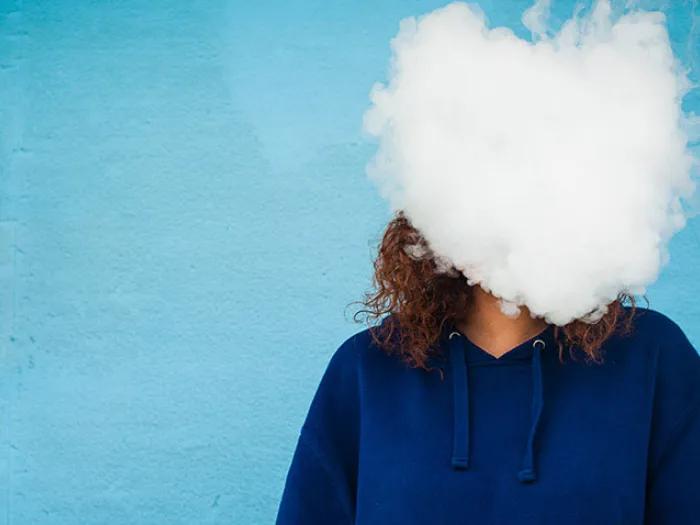 Female vaping