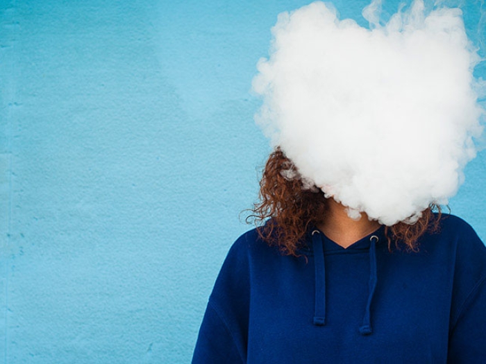 Female vaping