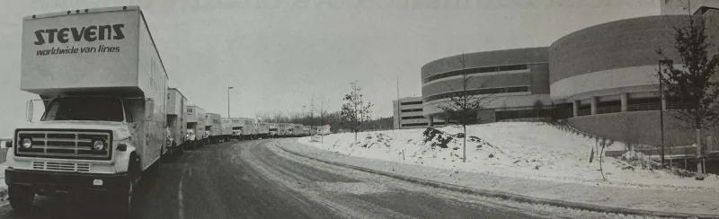 Moving trucks 1986