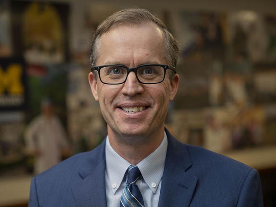 Headshot of David Miller, president of Michigan Medicine