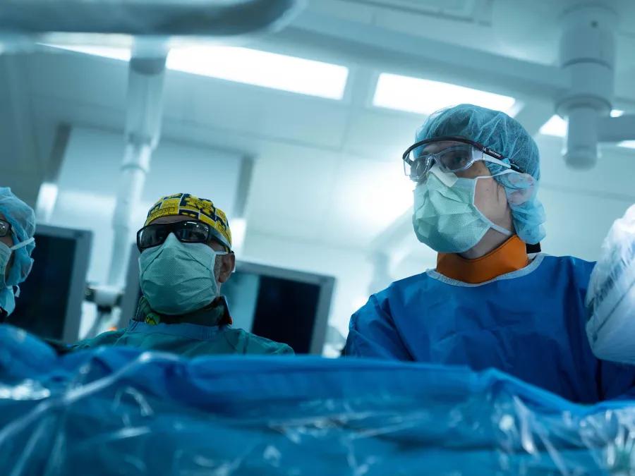 Minhaj Khaja, M.D., and Shinichi Fukuhara, M.D., of Frankel Cardiovascular Center.