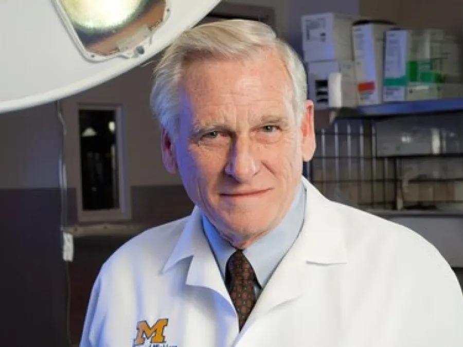 Robert H. Bartlett, a surgeon, seen in his environment: An operating room