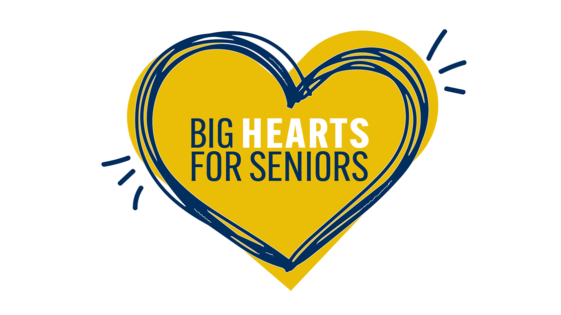 Big Hearts for Seniors branding