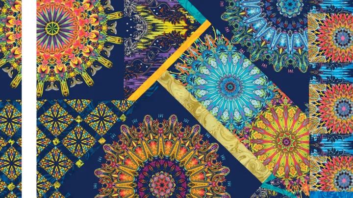 Cover of Kaleidoscope coloring book