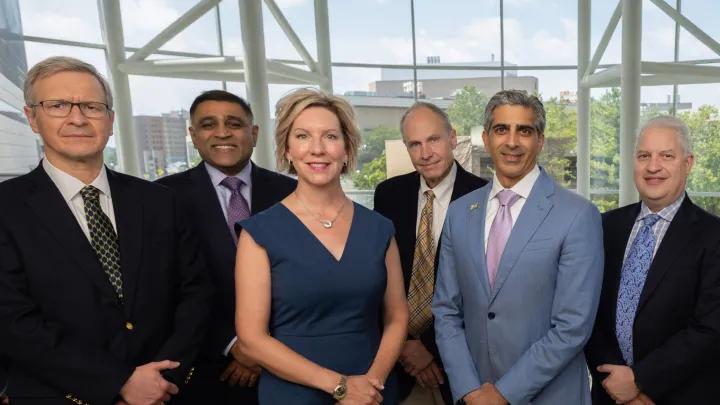 Frankel Cardiovascular Center directors group photo