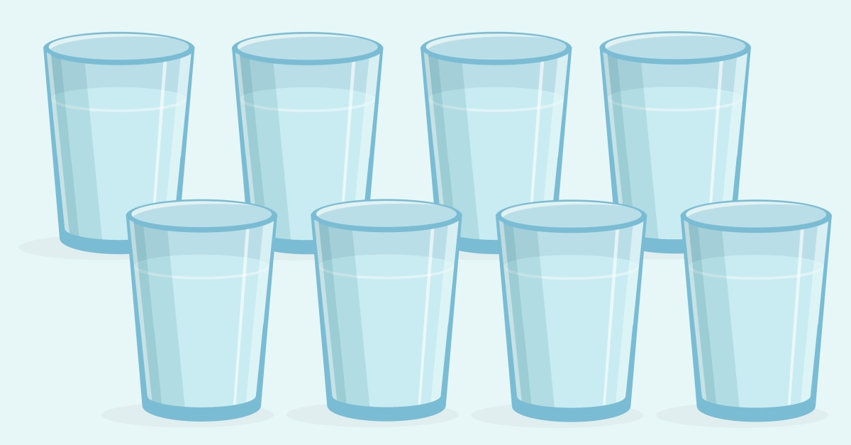 Do you really need 8 glasses of water per day?