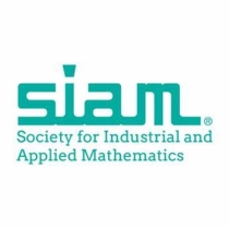 SIAM logo teal writing