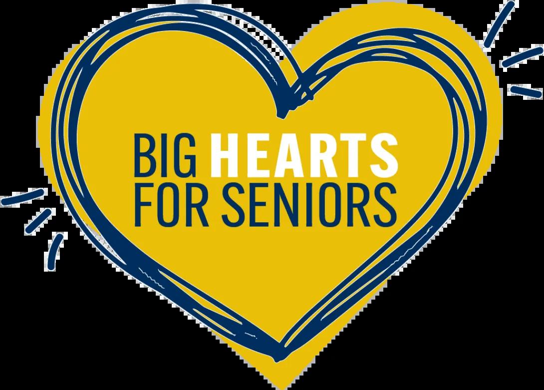 Big Hearts for Seniors branding