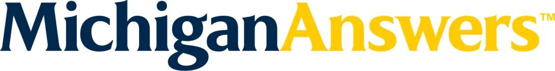Michigan Answers Word Mark