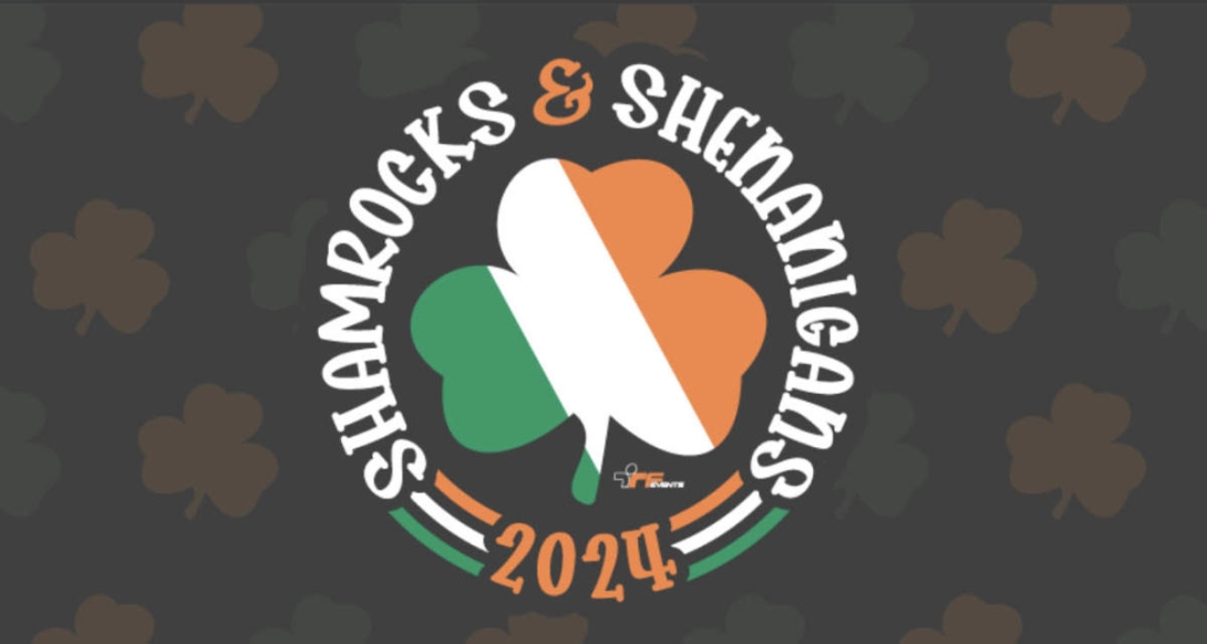 Shamrocks & Shenanigans 2024 logo