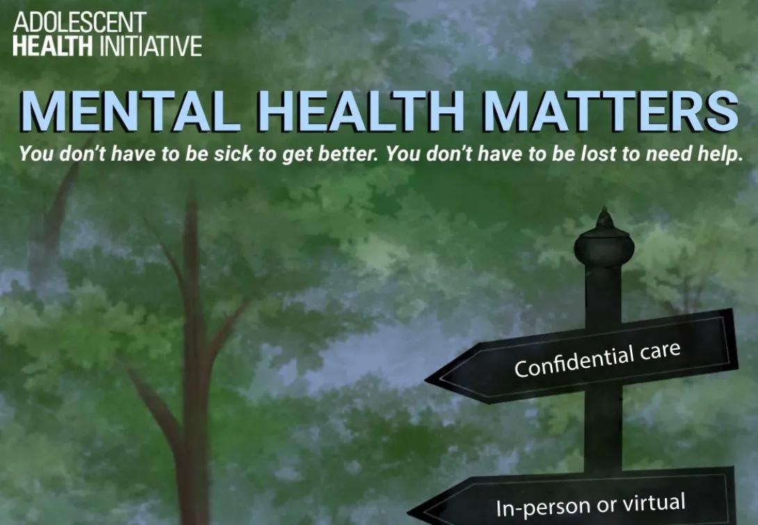 2023 poster for Mental Health Matters